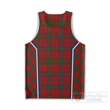 MacDougall (McDougall) Tartan Crest Men Tank Top Scotland Coat of Arm Flag Style