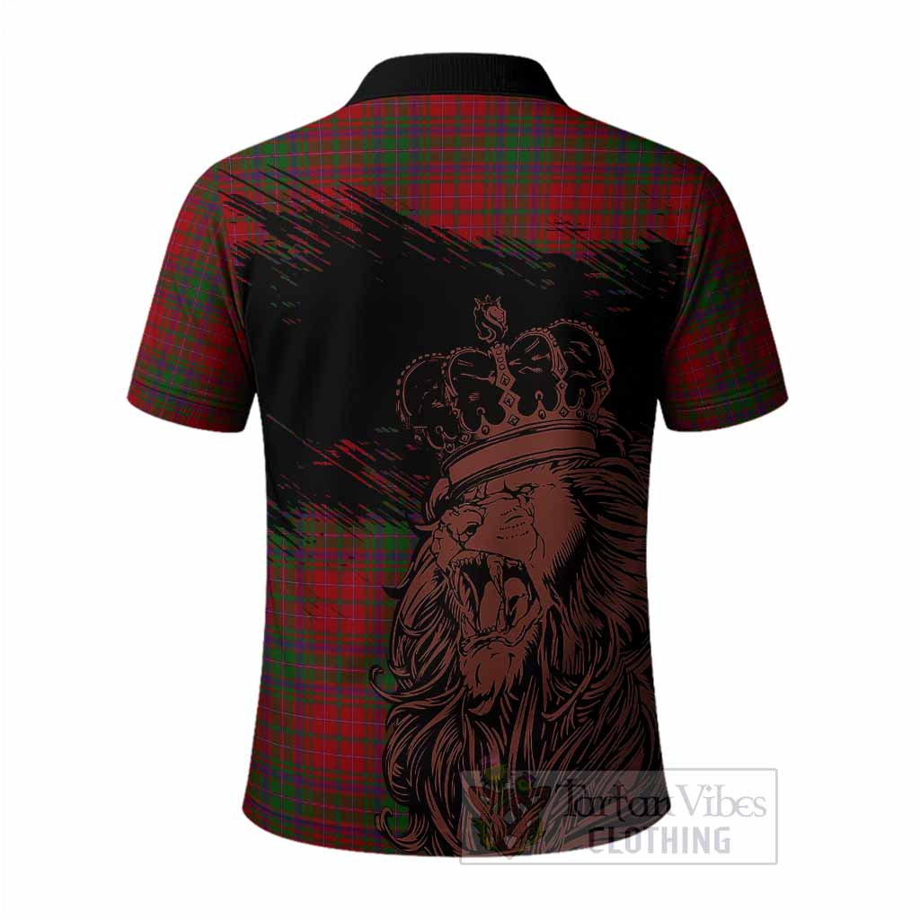 MacDougall (McDougall) Tartan Crest Polo Shirt Crowned Lion Heritage Style