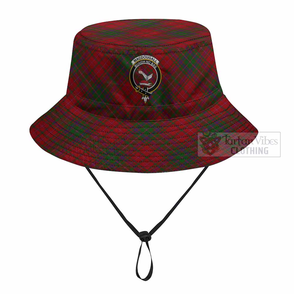 MacDougall (McDougall) Tartan Fishing Hat with Family Crest