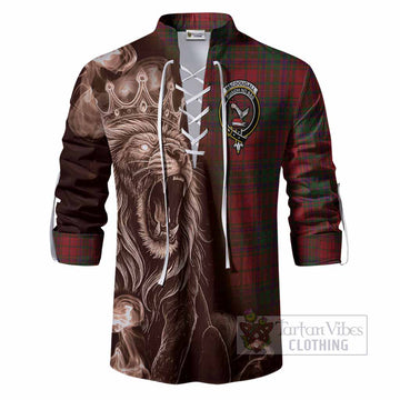 MacDougall (McDougall) Tartan Ghillie Shirt Roaring Lion Heritage