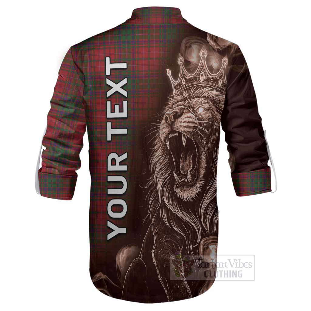 MacDougall (McDougall) Tartan Ghillie Shirt Roaring Lion Heritage
