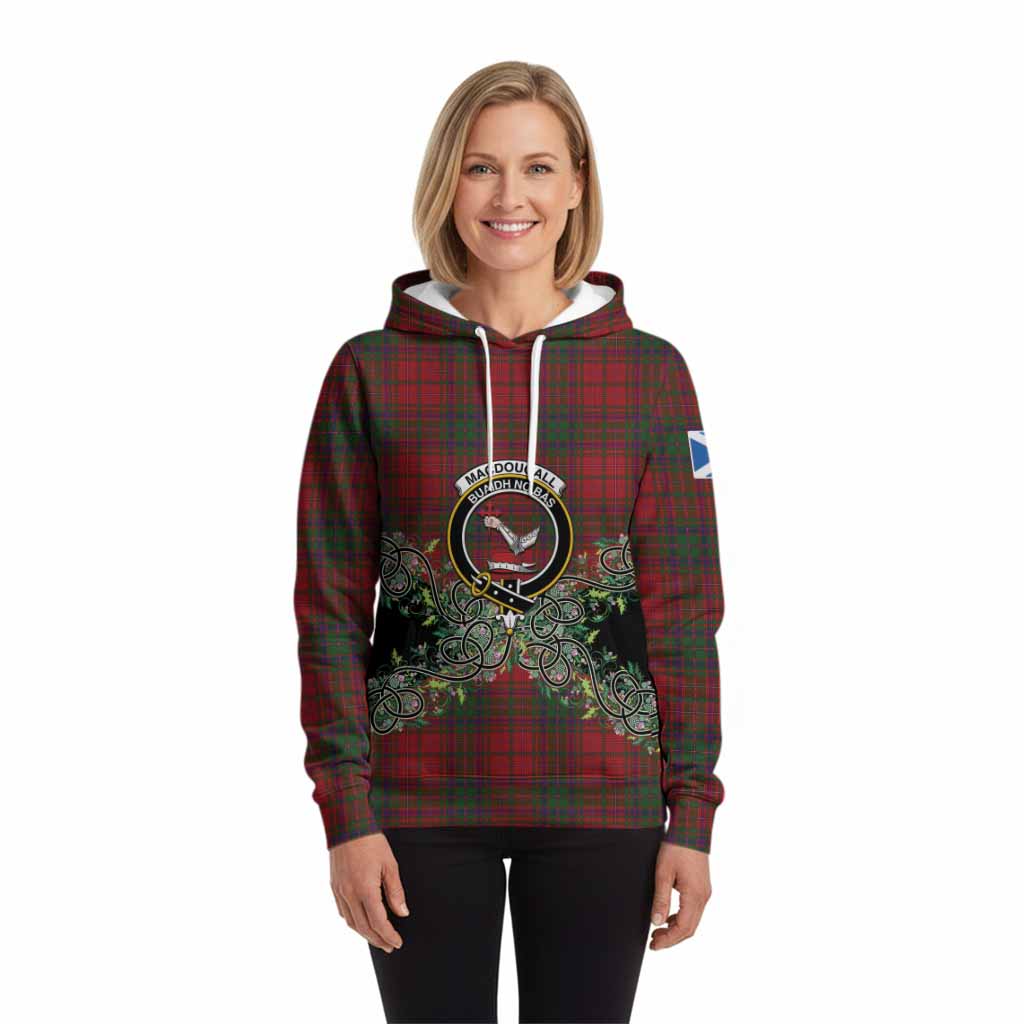 MacDougall (McDougall) Tartan Hoodie Thistle Scottish Spirit