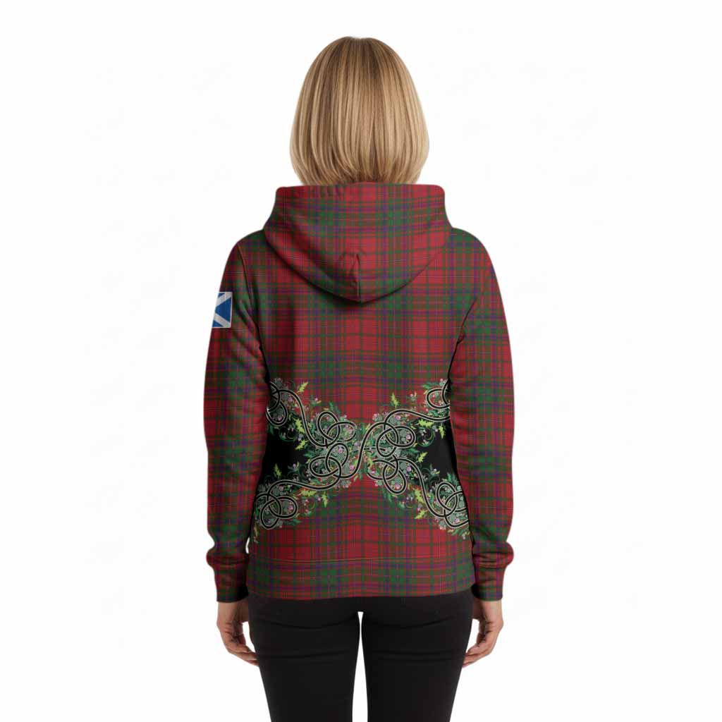 MacDougall (McDougall) Tartan Hoodie Thistle Scottish Spirit