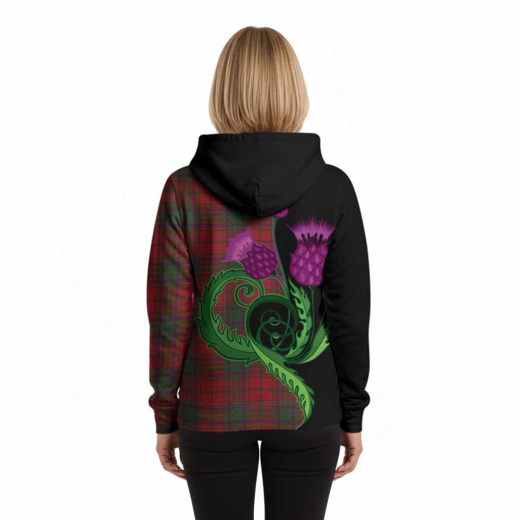 MacDougall (McDougall) Tartan Hoodie Traditional Scottish Thistle