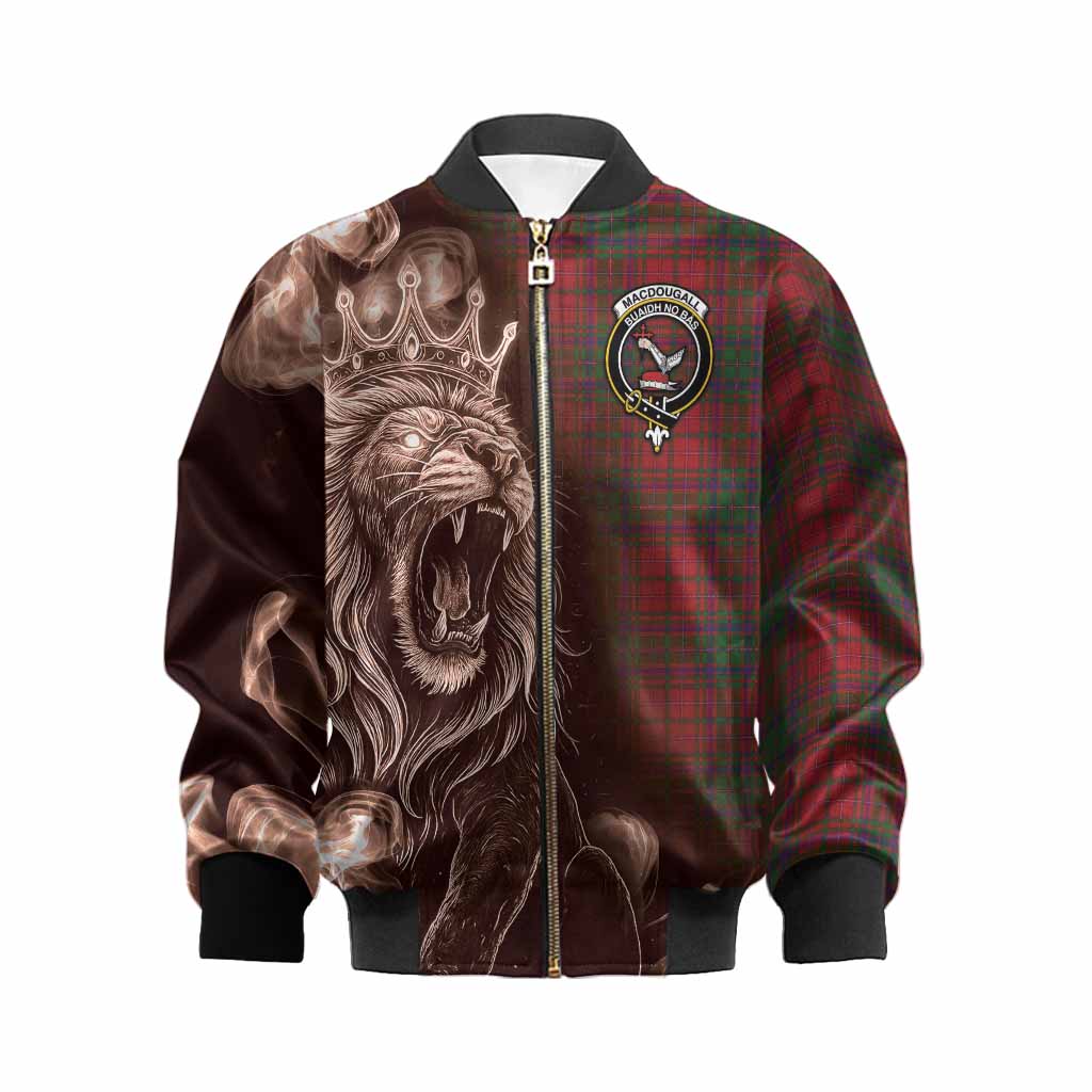 MacDougall (McDougall) Tartan Kid Bomber Jacket Roaring Lion Heritage