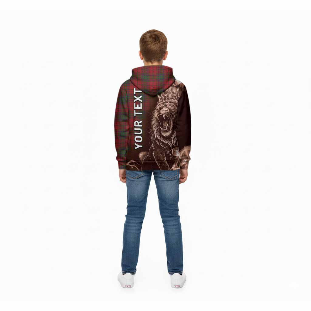 MacDougall (McDougall) Tartan Kid Hoodie Roaring Lion Heritage