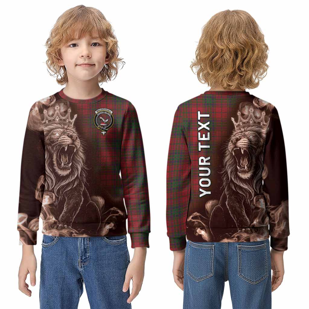 MacDougall (McDougall) Tartan Kid Knitted Sweatshirt Roaring Lion Heritage