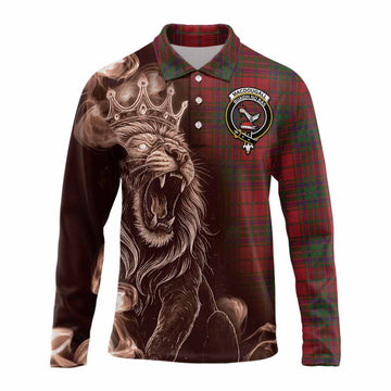 MacDougall (McDougall) Tartan Long Sleeve Polo Shirt Roaring Lion Heritage