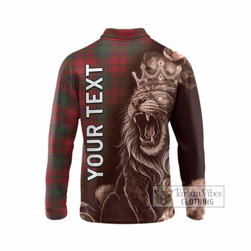 MacDougall (McDougall) Tartan Long Sleeve Polo Shirt Roaring Lion Heritage