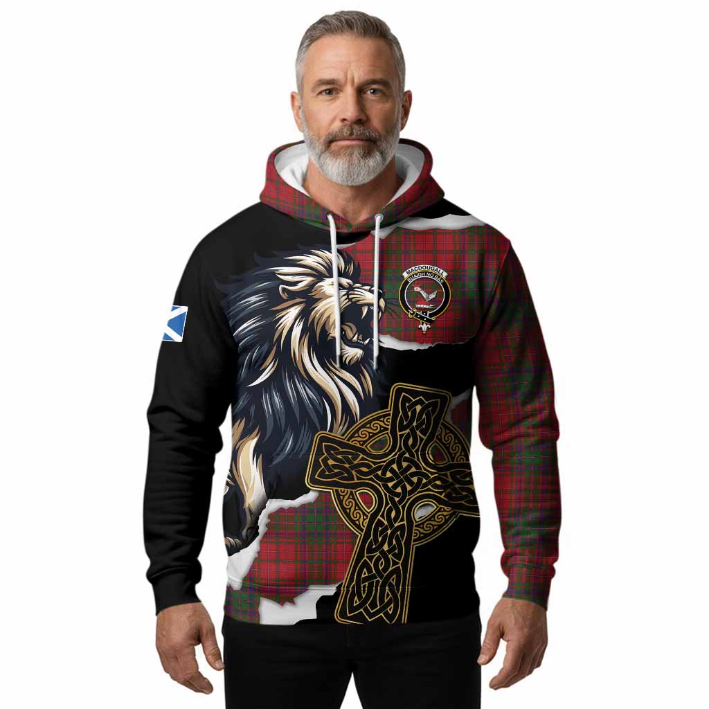 MacDougall (McDougall) Tartan Scottish Hoodie Lion Celtic Heritage