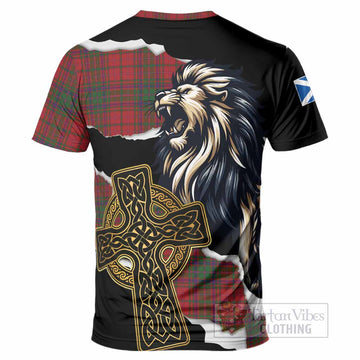 MacDougall (McDougall) Tartan Scottish T-Shirt Lion Celtic Heritage