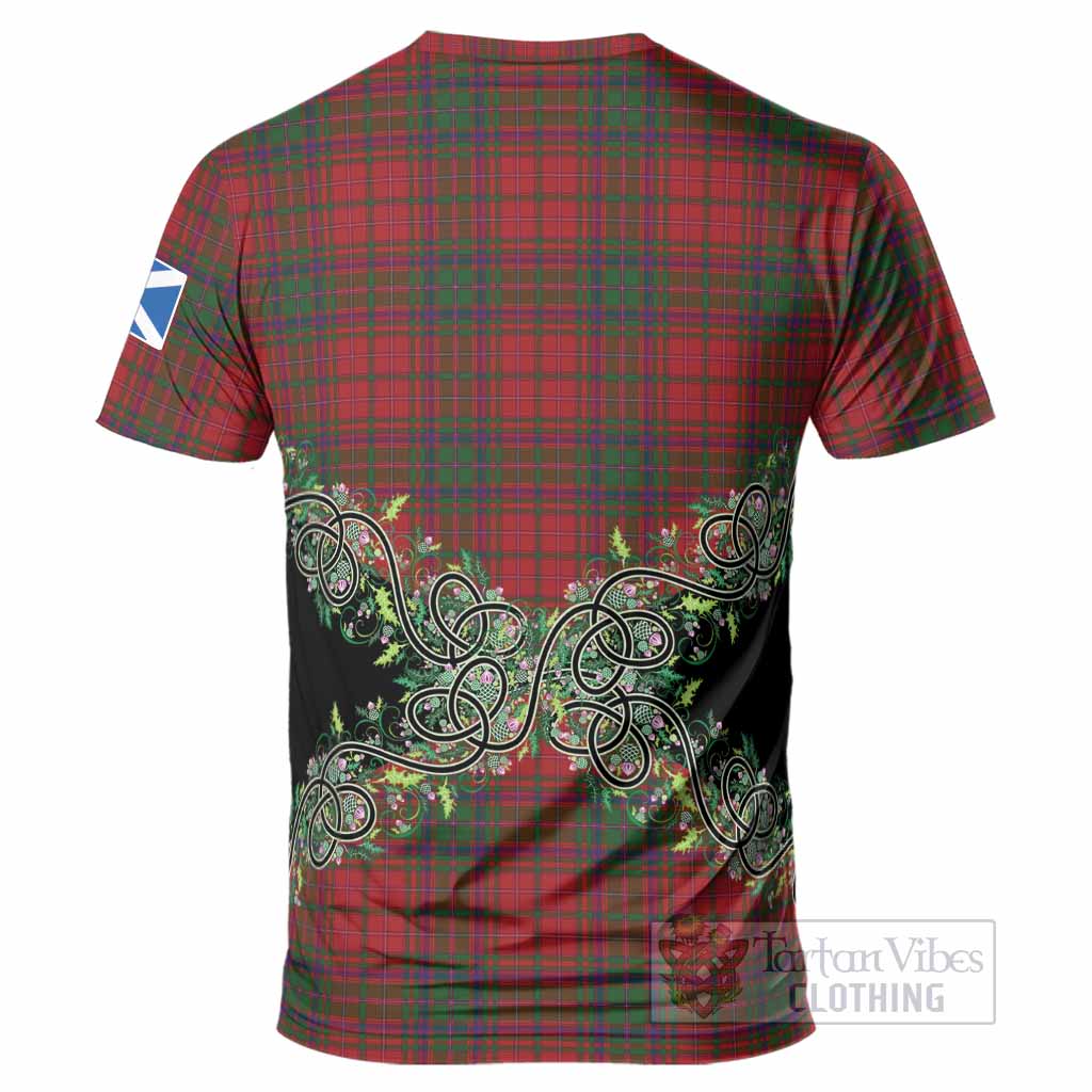 MacDougall (McDougall) Tartan T-Shirt Thistle Scottish Spirit