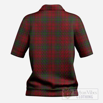 MacDougall (McDougall) Tartan Women’s Polo Sweater Top with Family Crest