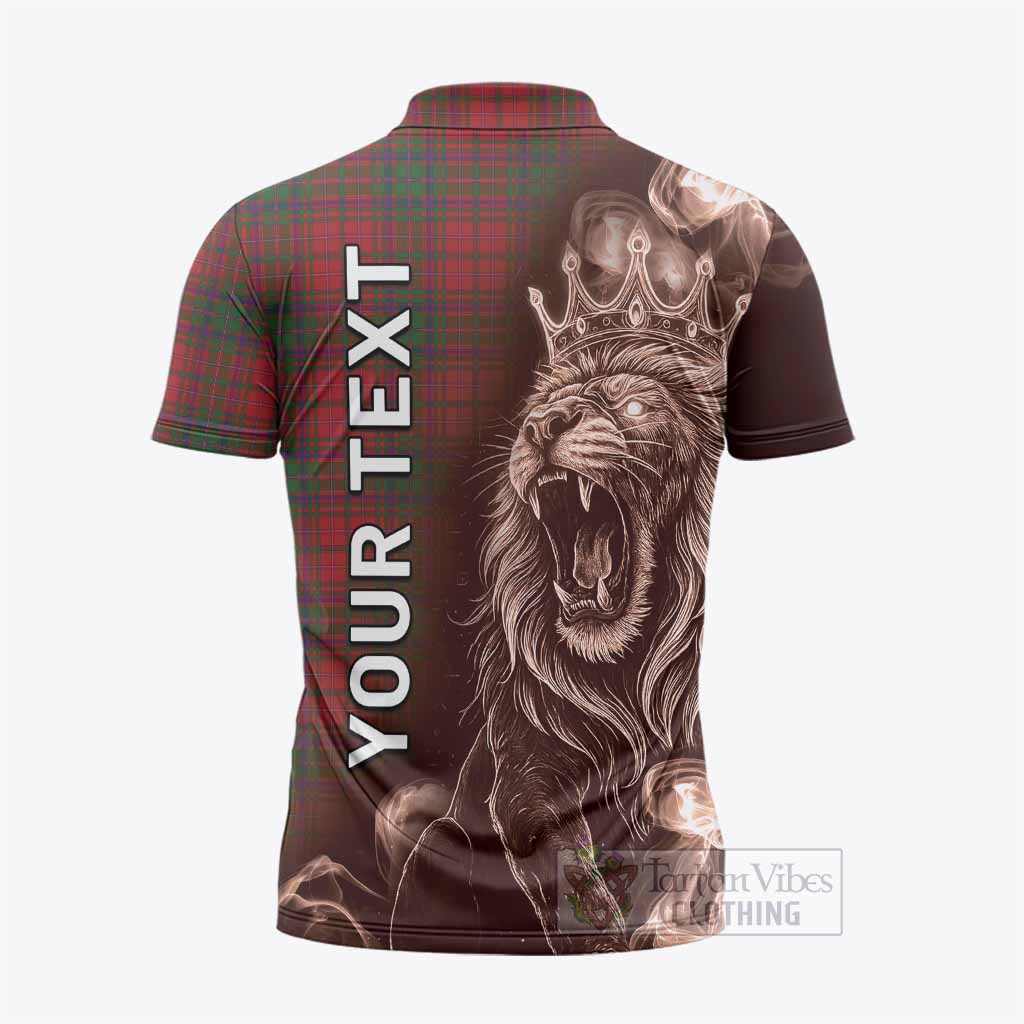 MacDougall (McDougall) Tartan Zipper Polo Shirt Roaring Lion Heritage
