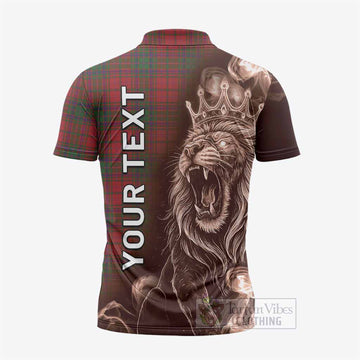 MacDougall (McDougall) Tartan Zipper Polo Shirt Roaring Lion Heritage