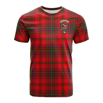 MacDougall Modern Tartan T-Shirt with Family Crest