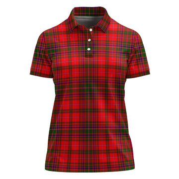 MacDougall Modern Tartan Polo Shirt For Women