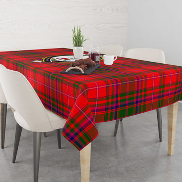 MacDougall Modern Tatan Tablecloth with Family Crest