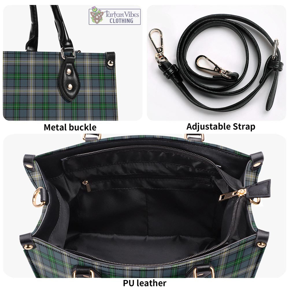 MacDowall (McDowall) Tartan Luxury Leather Handbags - Tartan Vibes Clothing