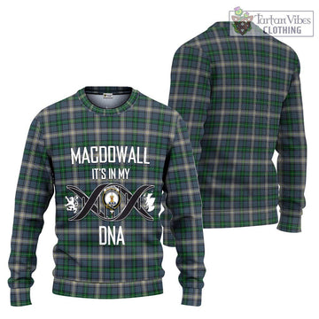 MacDowall (McDowall) Tartan Ugly Sweater with Family Crest DNA In Me Style Unisex - Tartan Vibes Clothing