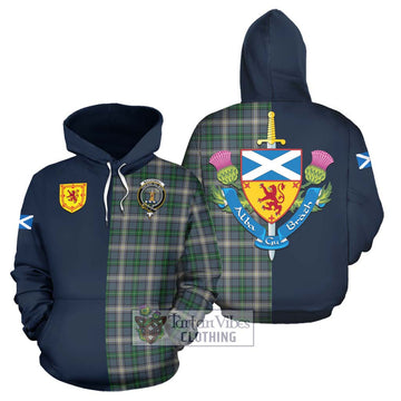 MacDowall (McDowall) Tartan Hoodie Alba with Scottish Lion Royal Arm Half Style Zip Hoodie - Tartan Vibes Clothing