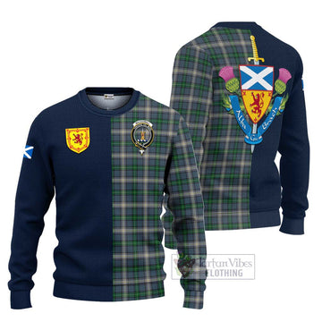 MacDowall (McDowall) Tartan Ugly Sweater Alba with Scottish Lion Royal Arm Half Style Unisex - Tartan Vibes Clothing