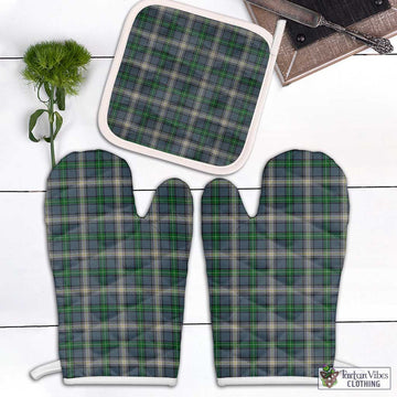 MacDowall (McDowall) Tartan Combo Oven Mitt & Pot-Holder White - Tartan Vibes Clothing
