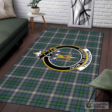 MacDowall (McDowall) Tartan Area Rug with Family Crest L 59*86 inch (150x220 cm) - Tartan Vibes Clothing