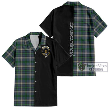 MacDowall (McDowall) Tartan Hawaiian Shirt with Family Crest and Half Of Me Style Kid - Tartan Vibes Clothing