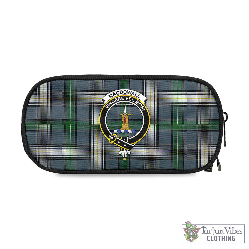 Tartan Vibes Clothing MacDowall Tartan Pen and Pencil Case with Family Crest