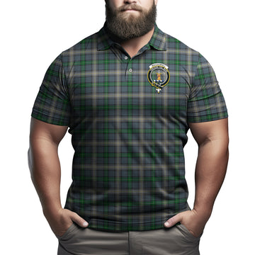 MacDowall (McDowall) Tartan Men's Polo Shirt with Family Crest