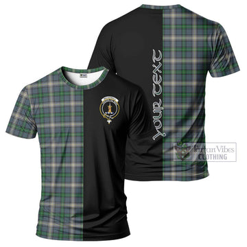MacDowall (McDowall) Tartan T-Shirt with Family Crest and Half Of Me Style