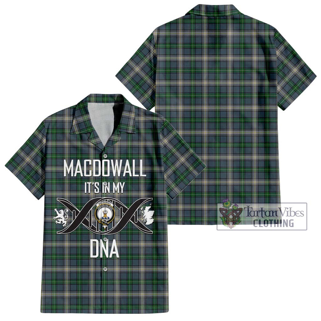 MacDowall (McDowall) Tartan Hawaiian Shirt with Family Crest DNA In Me Style Kid - Tartan Vibes Clothing