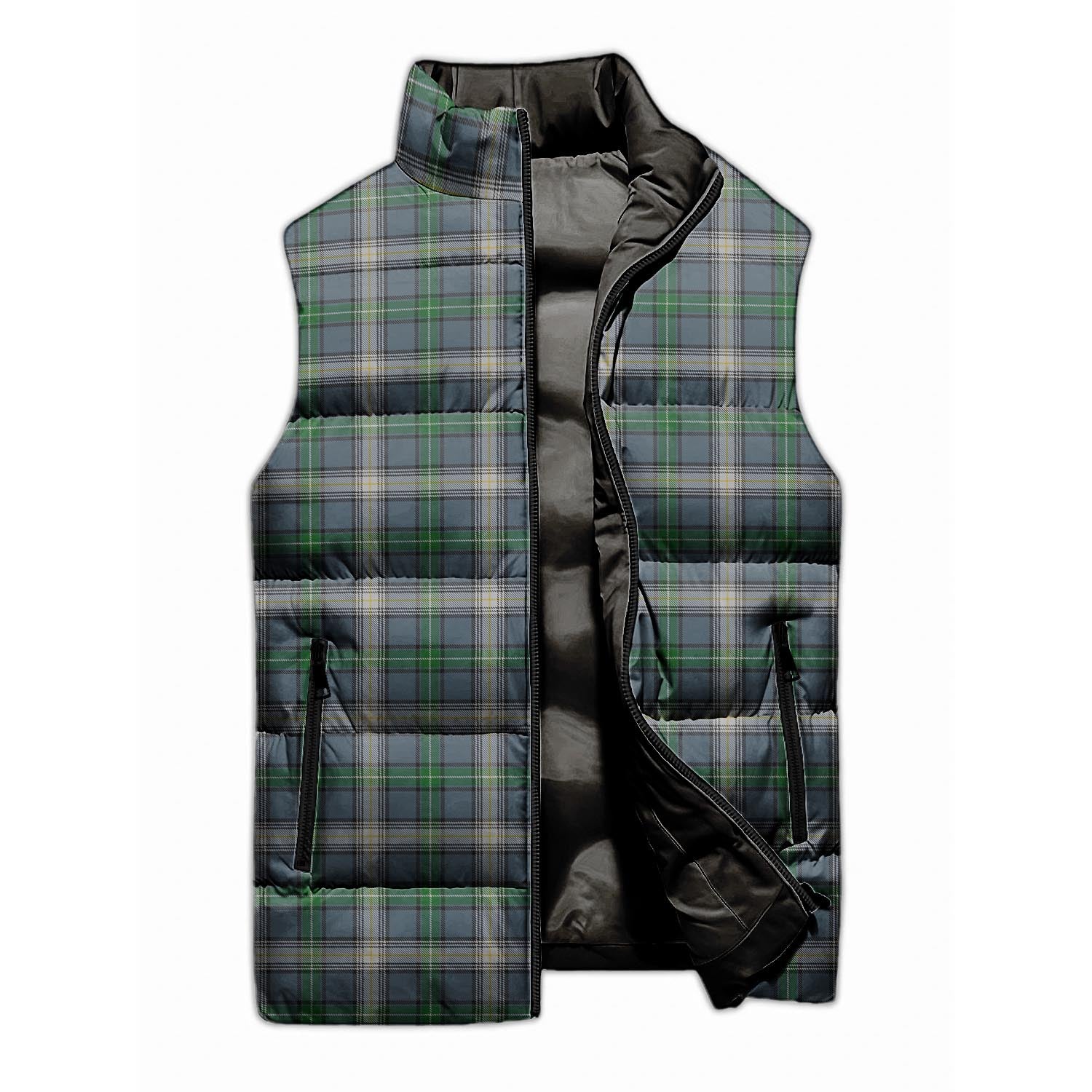 MacDowall (McDowall) Tartan Sleeveless Puffer Jacket Unisex M - Tartan Vibes Clothing