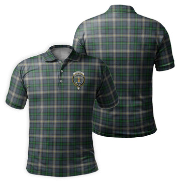MacDowall (McDowall) Tartan Men's Polo Shirt with Family Crest