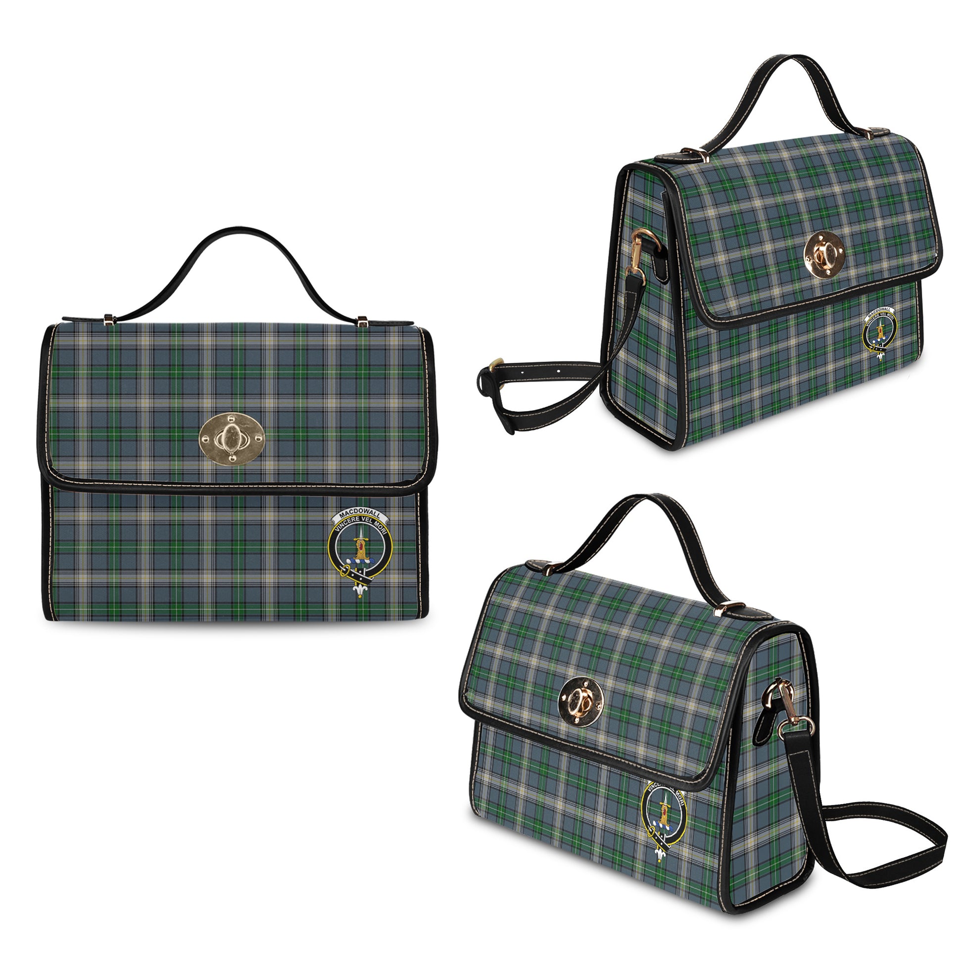 macdowall-tartan-leather-strap-waterproof-canvas-bag-with-family-crest
