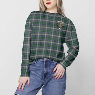 MacDowall (McDowall) Tartan Sweatshirt with Family Crest