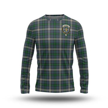 MacDowall (McDowall) Tartan Long Sleeve T-Shirt with Family Crest