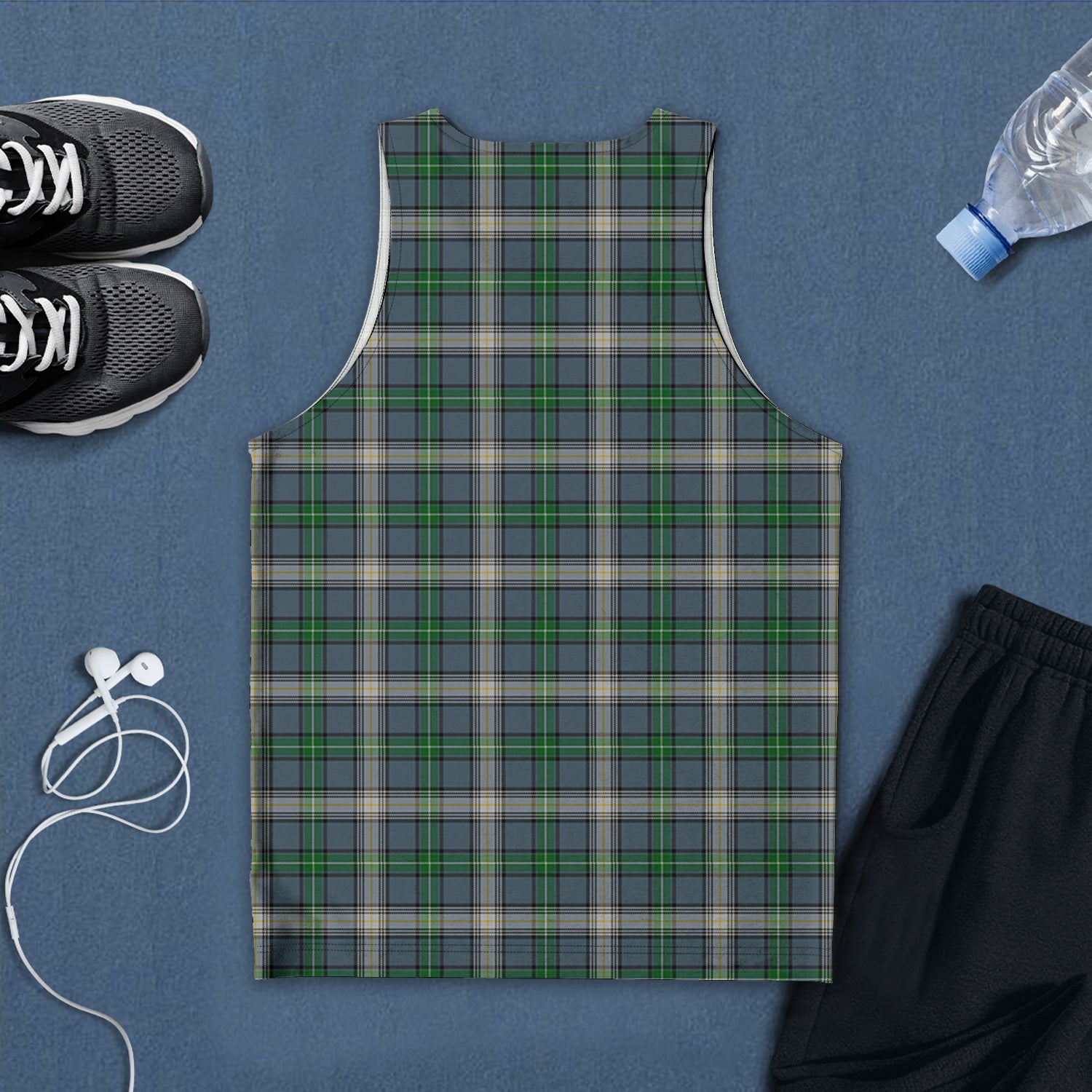 MacDowall (McDowall) Tartan Mens Tank Top with Family Crest - Tartan Vibes Clothing