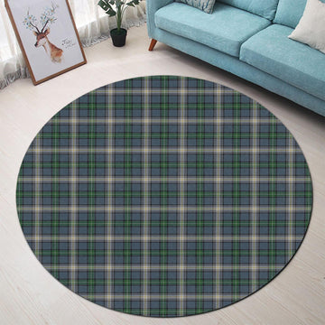 MacDowall (McDowall) Tartan Round Rug - Tartan Vibes Clothing