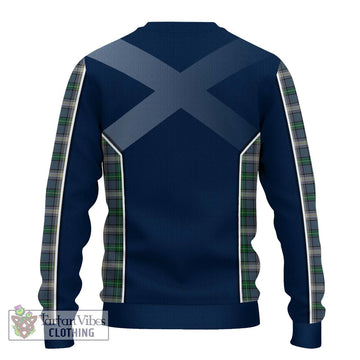 MacDowall (McDowall) Tartan Ugly Sweater with Family Crest and Lion Rampant Vibes Sport Style - Tartan Vibes Clothing