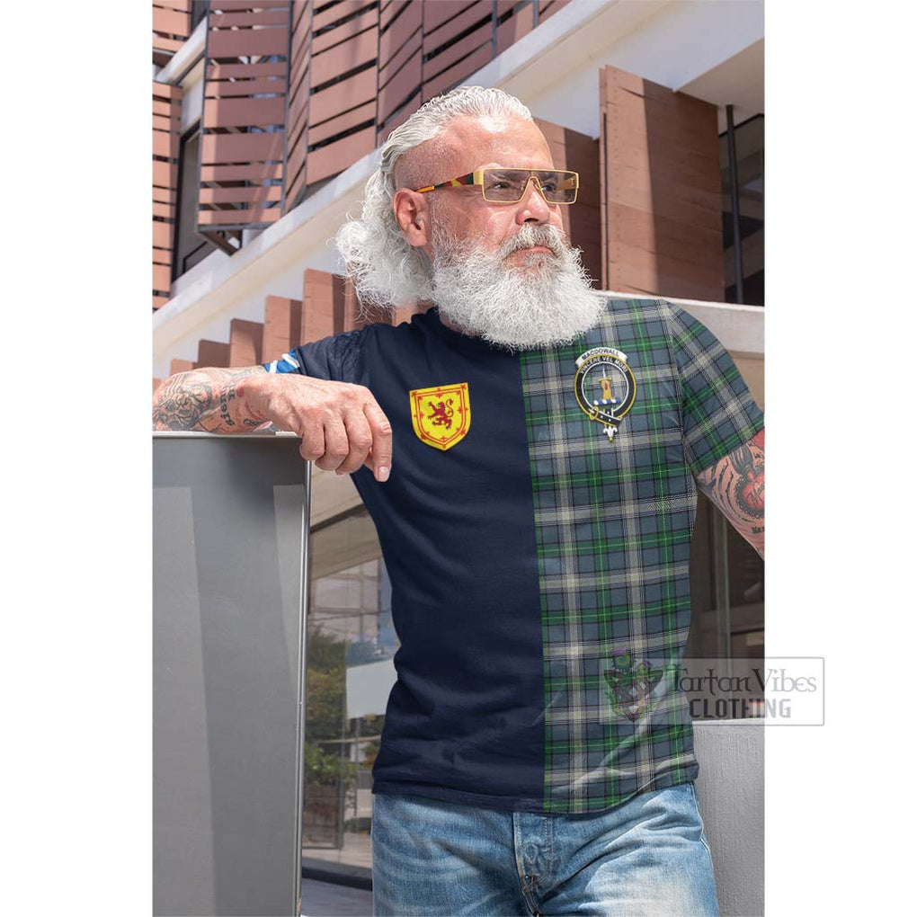 MacDowall (McDowall) Tartan Cotton T-shirt Alba with Scottish Lion Royal Arm Half Style Men's Shirt - Tartan Vibes Clothing
