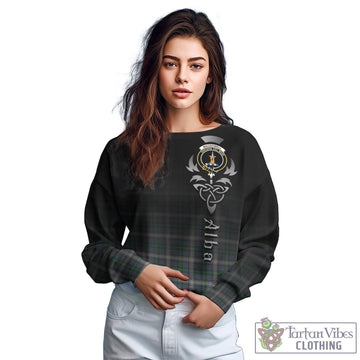 MacDowall (McDowall) Tartan Sweatshirt Featuring Alba Gu Brath Family Crest Celtic Inspired