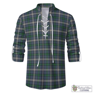 MacDowall Tartan Men's Scottish Traditional Jacobite Ghillie Kilt Shirt