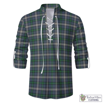 MacDowall (McDowall) Tartan Men's Scottish Traditional Jacobite Ghillie Kilt Shirt - Tartan Vibes Clothing