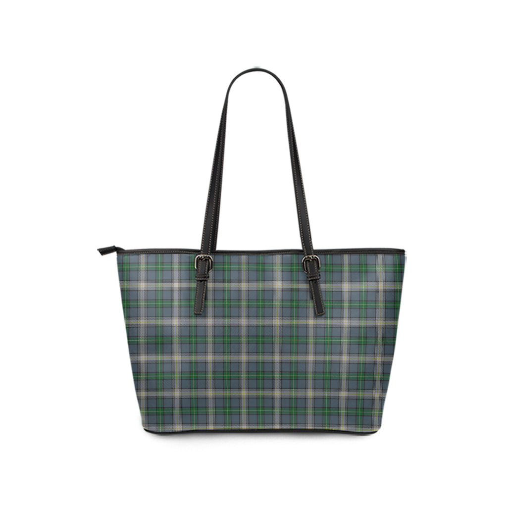 MacDowall (McDowall) Tartan Leather Tote Bag - Tartan Vibes Clothing