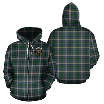 MacDowall (McDowall) Tartan Hoodie with Family Crest