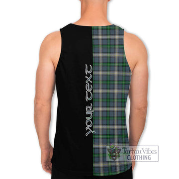 MacDowall (McDowall) Tartan Men's Tank Top with Family Crest and Half Of Me Style - Tartan Vibes Clothing