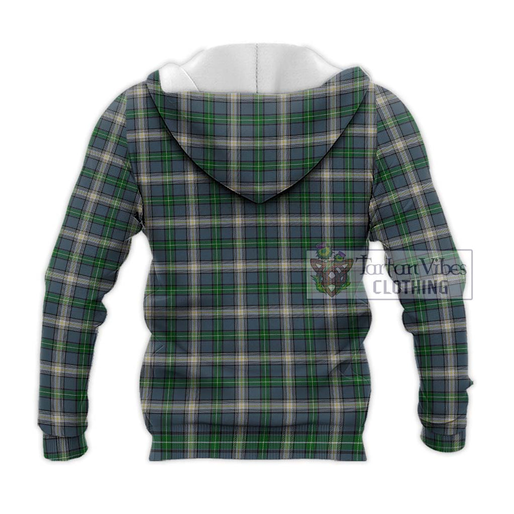 MacDowall (McDowall) Tartan Knitted Hoodie with Family Crest DNA In Me Style - Tartan Vibes Clothing
