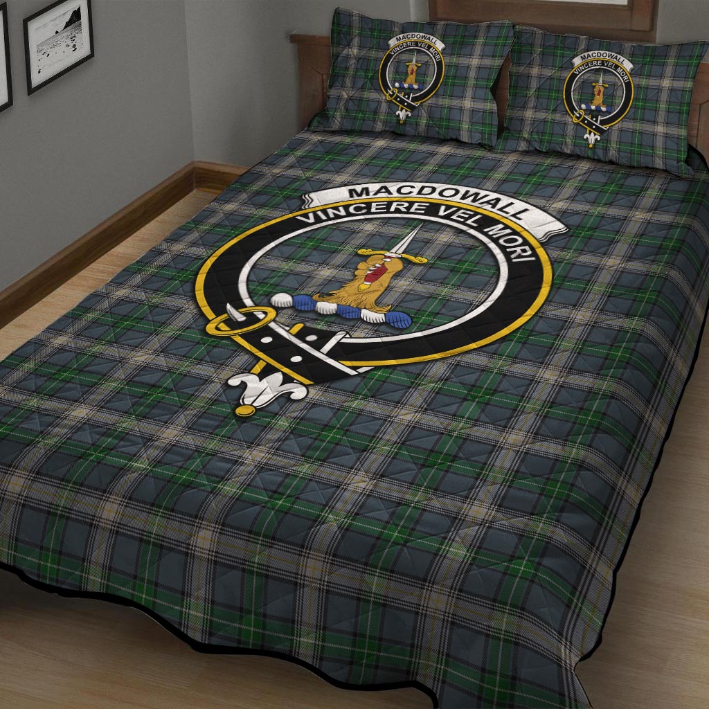 MacDowall (McDowall) Tartan Quilt Bed Set with Family Crest - Tartan Vibes Clothing